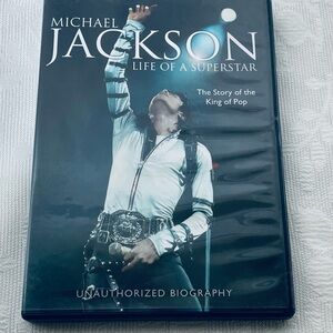 Michael Jackson DVD Life of a Superstar Unauthorized Biography